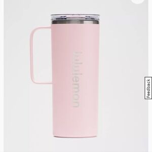 New Lululemon Insulated Mug 20oz Blissful Pink